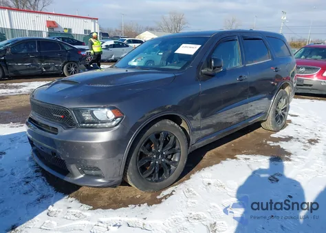2019 Dodge Durango R/T Awd z USA, uszkodzony, nr VIN 1C4SDJCT0KC651252
